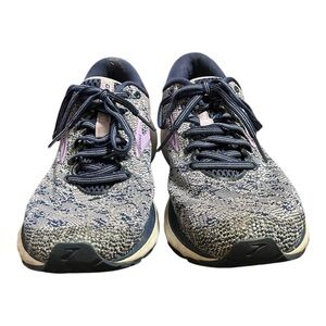 Women's Brooks Running Shoes - Blue and Gray 1202771B406